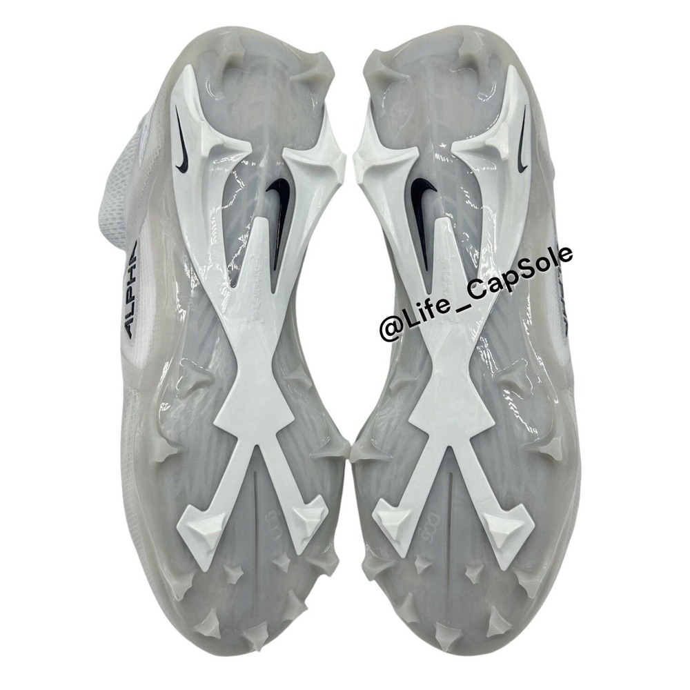 Size 16 Nike Alpha Menace‎ Elite 3 Football Cleat Shoe White Mens CT6648-109 New - Picture 8 of 8
